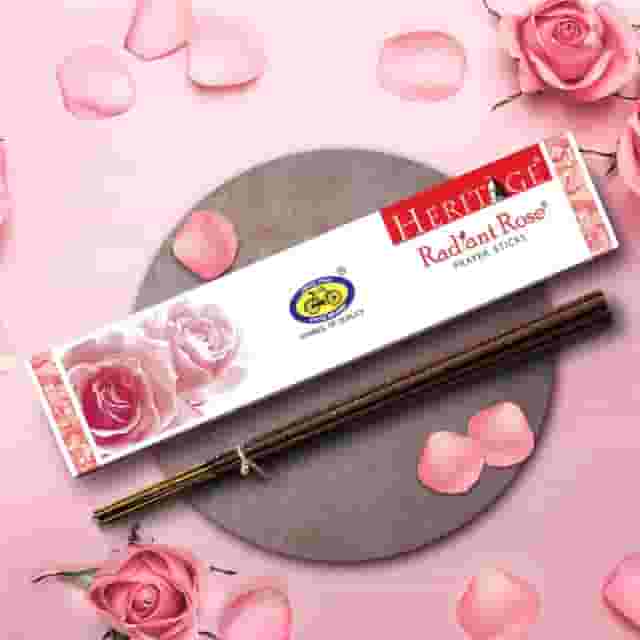 Heritage Radiant Rose Agarbatti