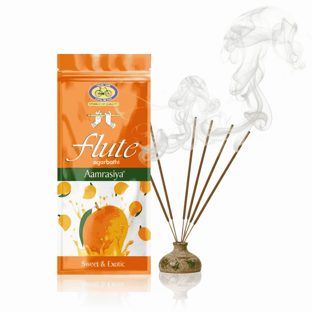 Flute Aamrasiya Agarbatti - Mango Fragrance
