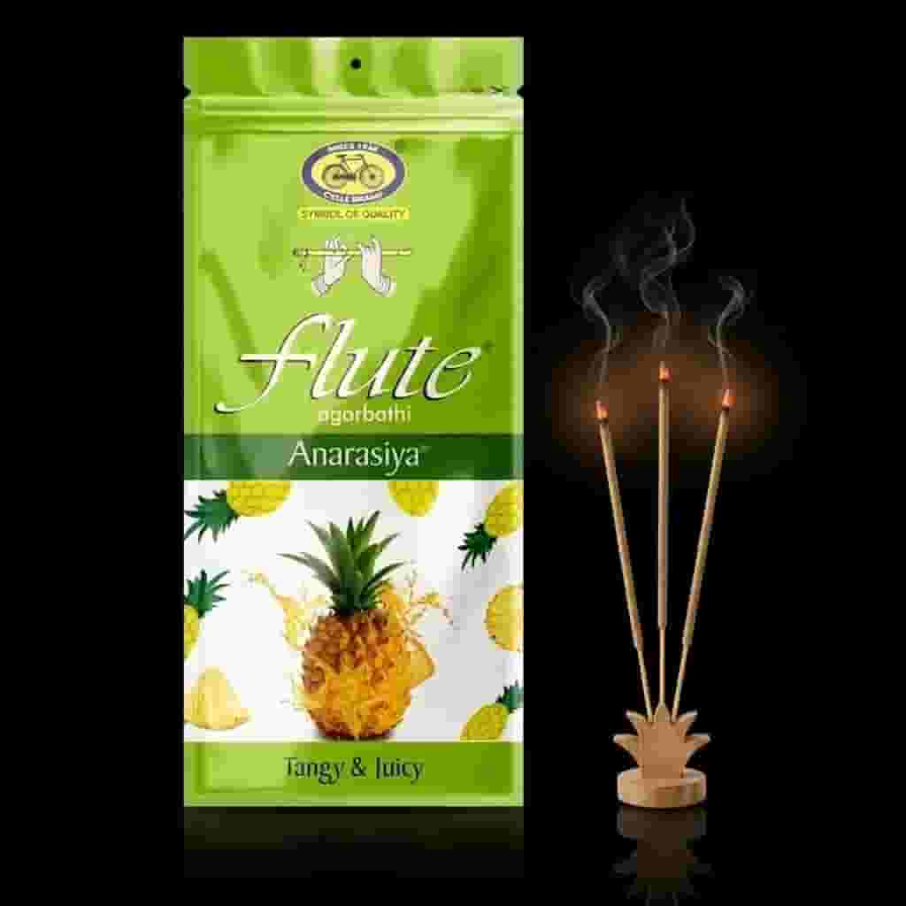 Flute Ananrasiya Agarbatti - Pineapple Fragrance