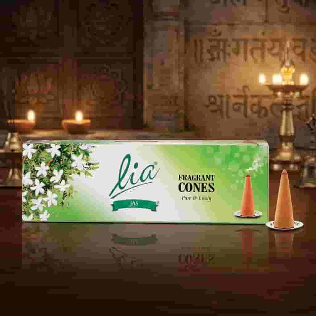 Lia Fragrant Cones - Jas (Charcoal-free & Bambooless)