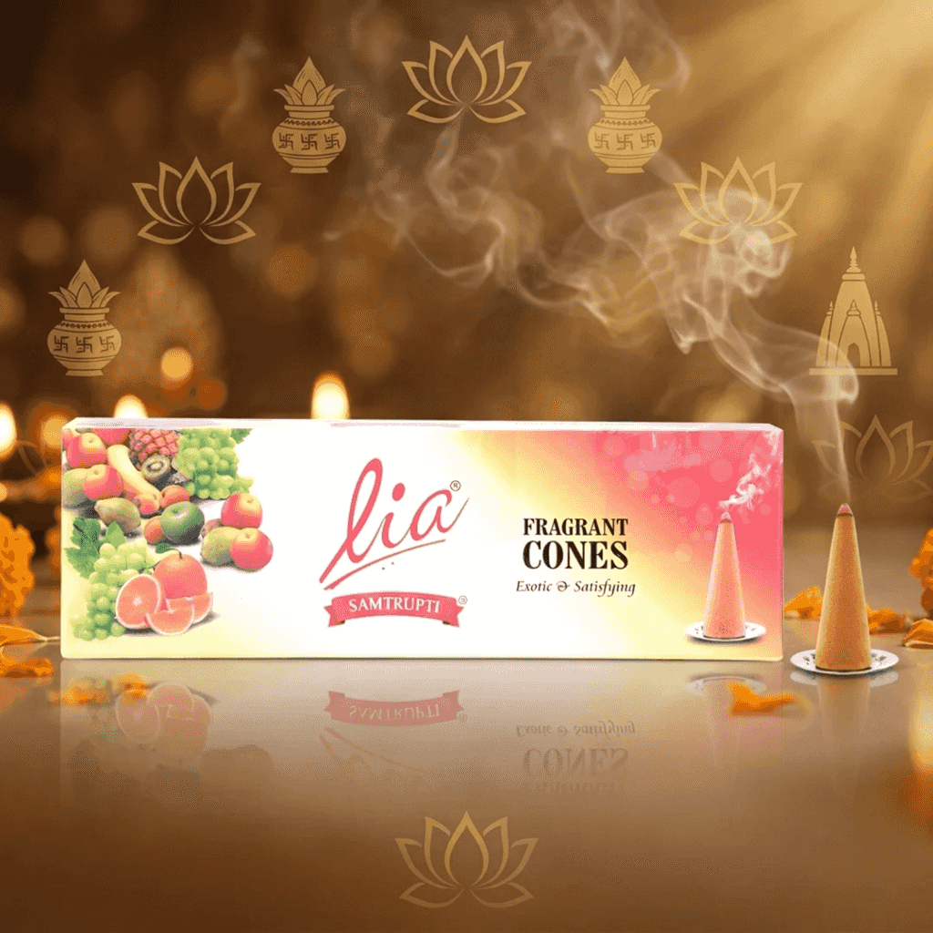 Lia Fragrant Cones - Samtrupti (Charcoal-free & Bambooless)