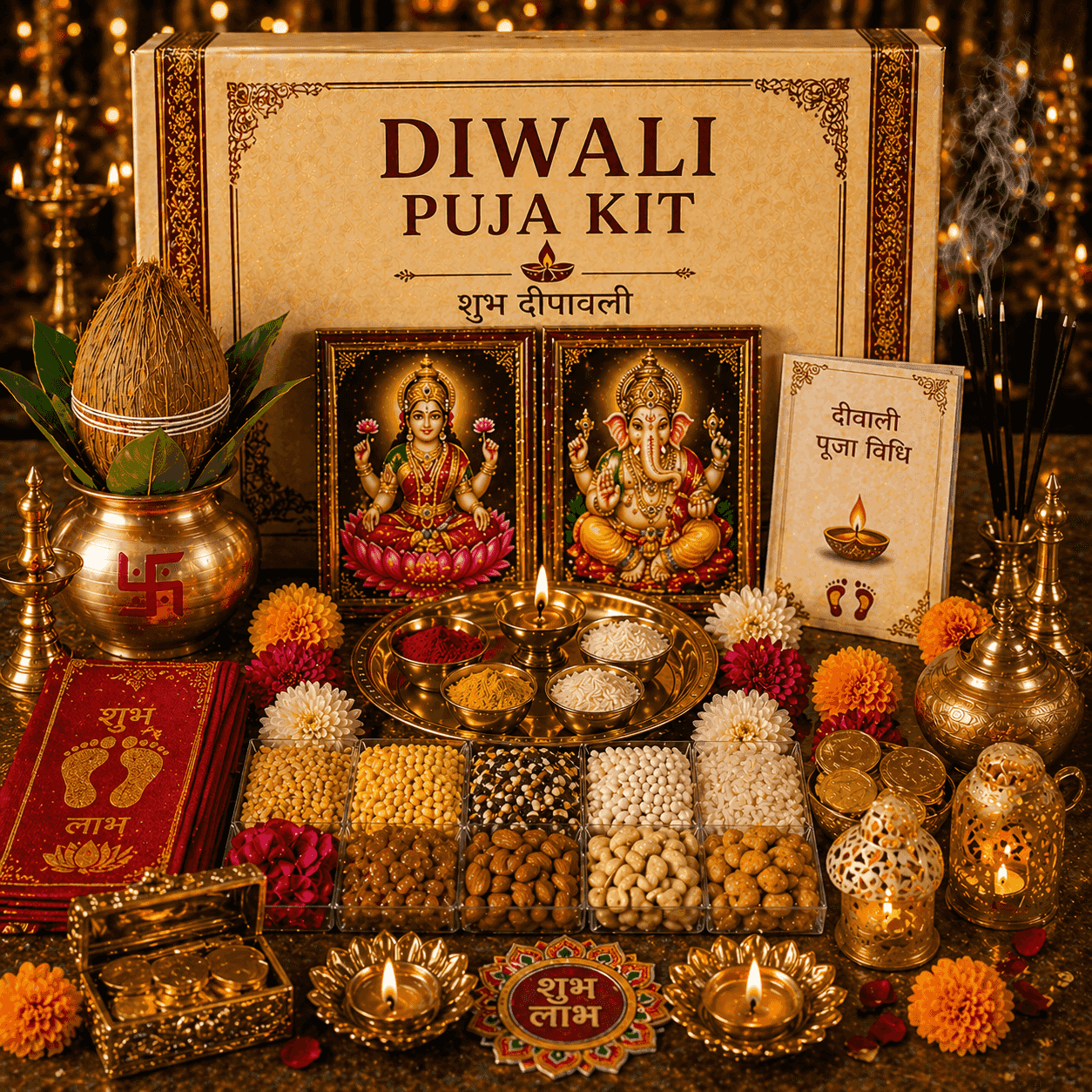 Diwali Puja Kit 
