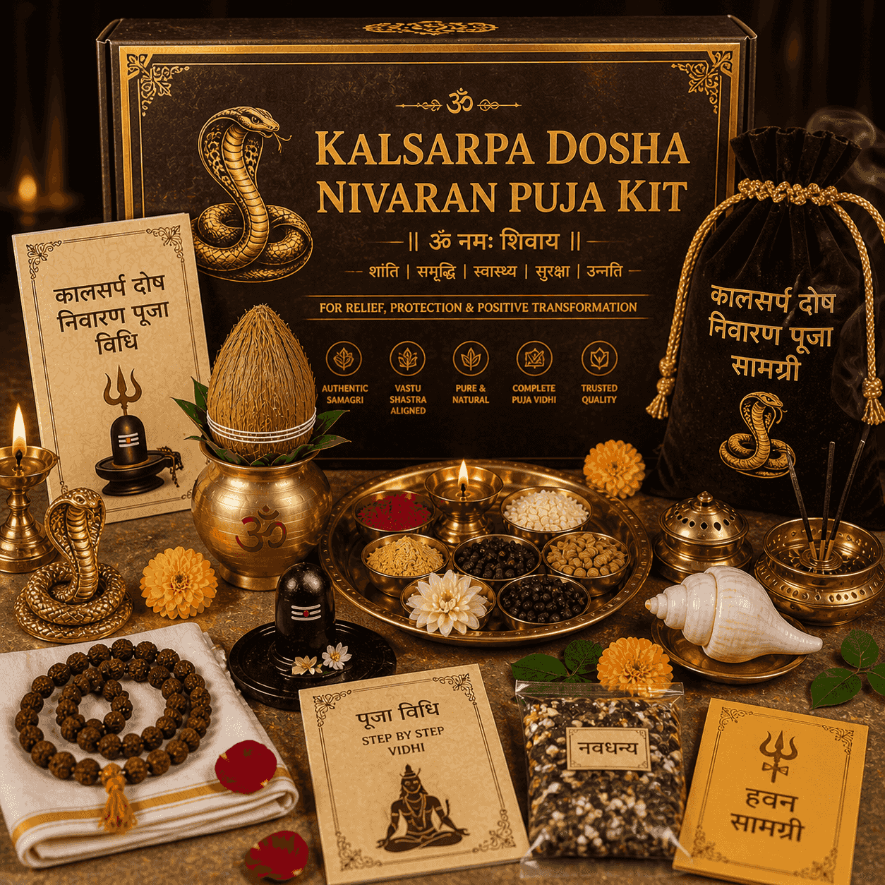 Kalsarpa Dosha Nivaran Puja kit