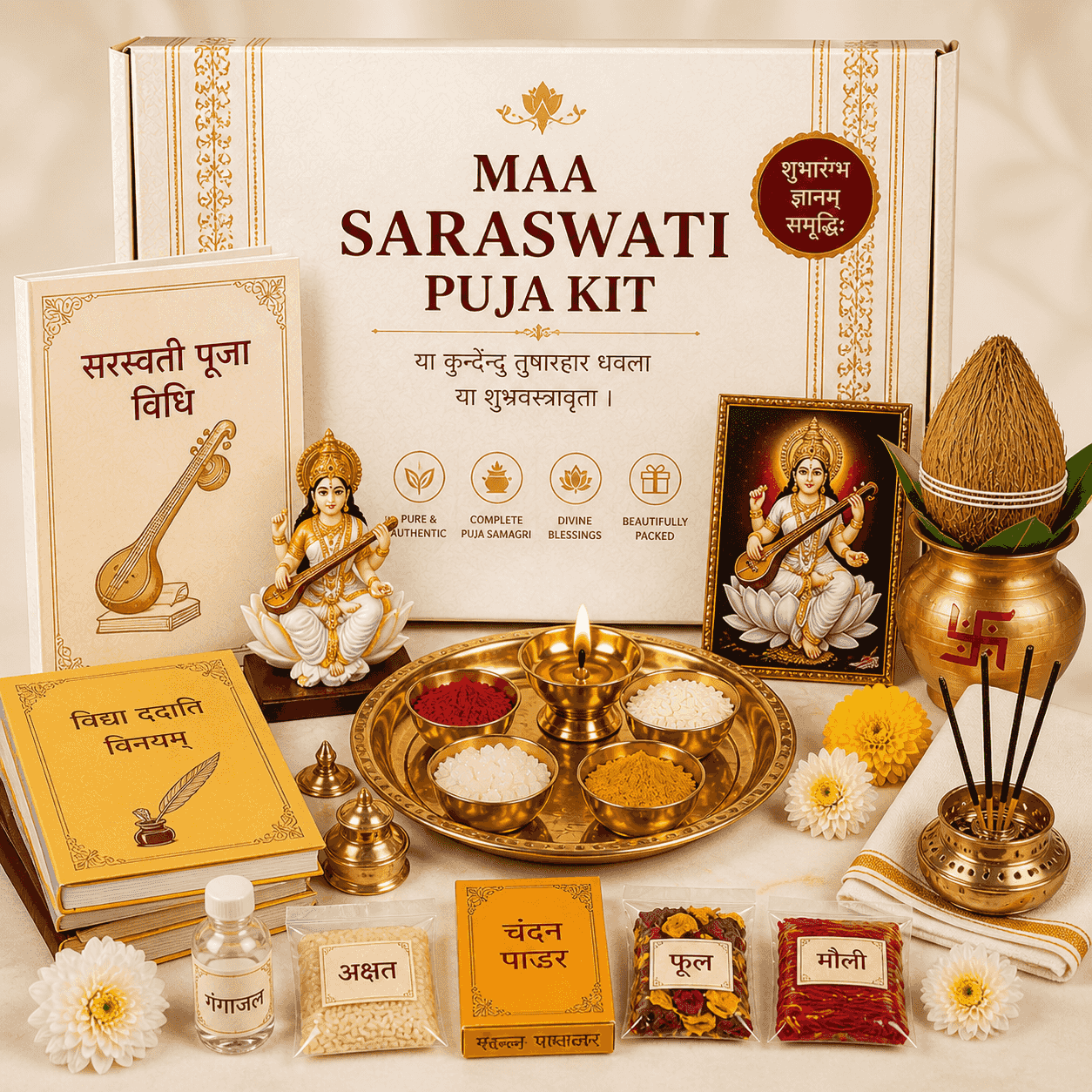 Saraswati Puja kit