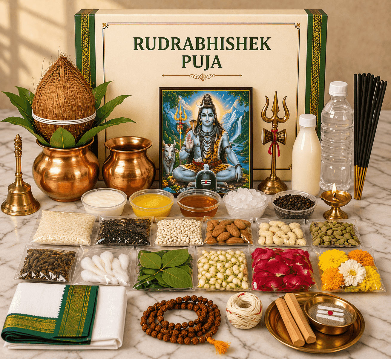 Rudrabhishek Puja Kit