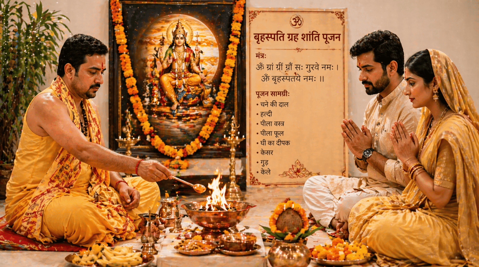 Brihaspati (Jupiter) Graha Shanti Puja