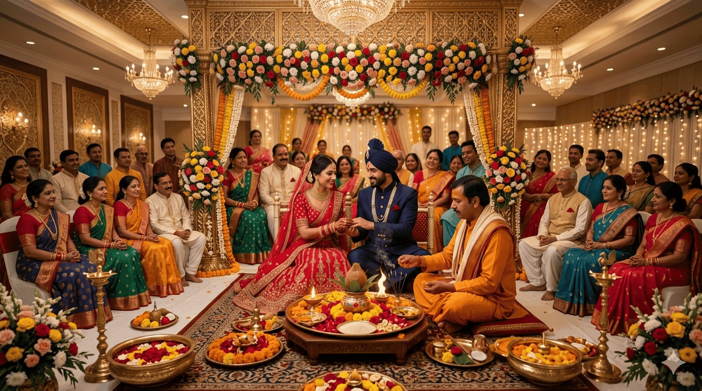 Engagement Puja