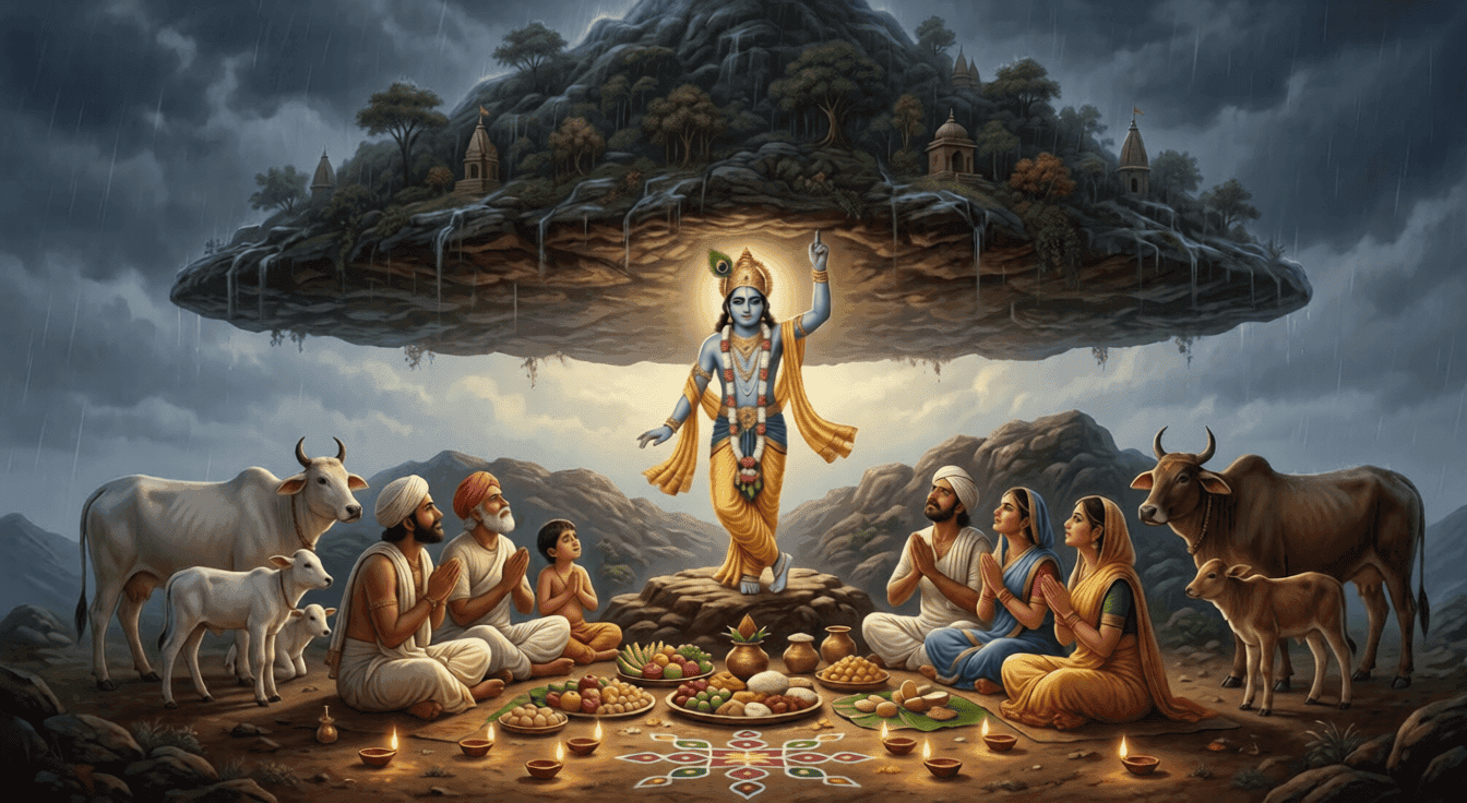 Govardhan Puja