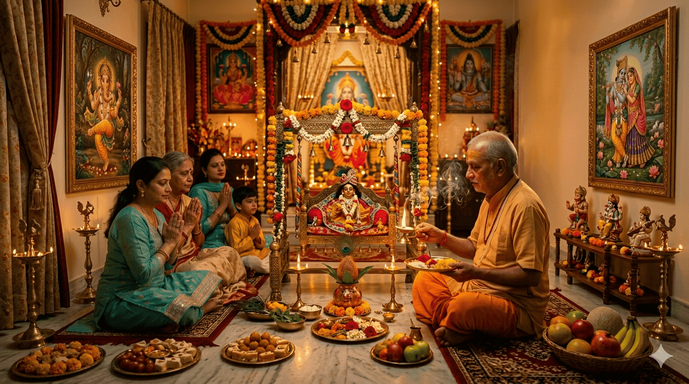 Krishna Janmashtami Puja