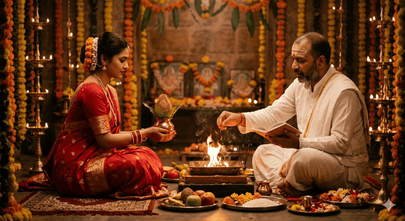 Manglik Dosha Nivaran Puja (KumbhArk Marriage)