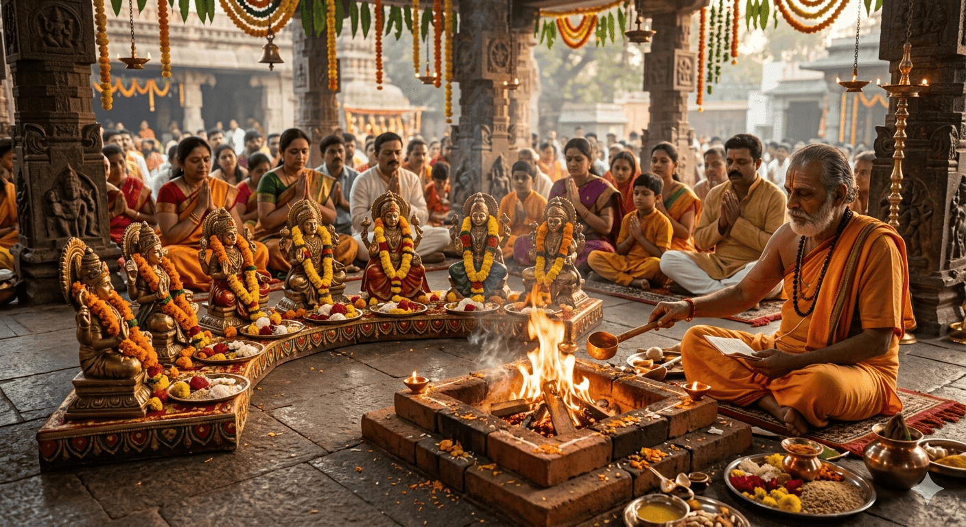 Navagraha Shanti Puja