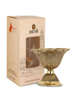 Brass Lotus Kamal Shape Diya