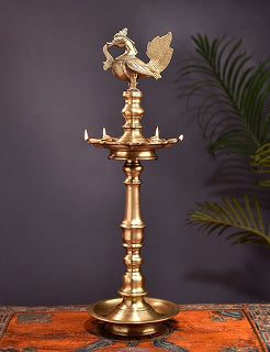 Brass Standing Diya