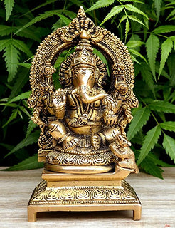 Brass Ganesha Statue