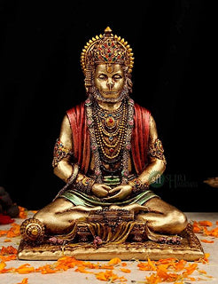 Brass Hanuman Statue