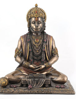 Brass Hanuman Statue